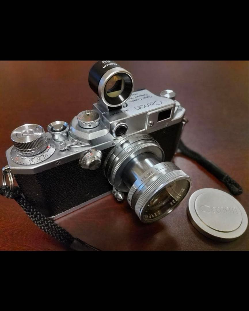 Canon ⅣSb改 Canon 50㎜ f1.9 沈胴式　両方とも極美品