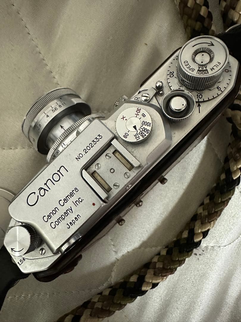 Canon ⅣSb改 Canon 50㎜ f1.9 沈胴式　両方とも極美品