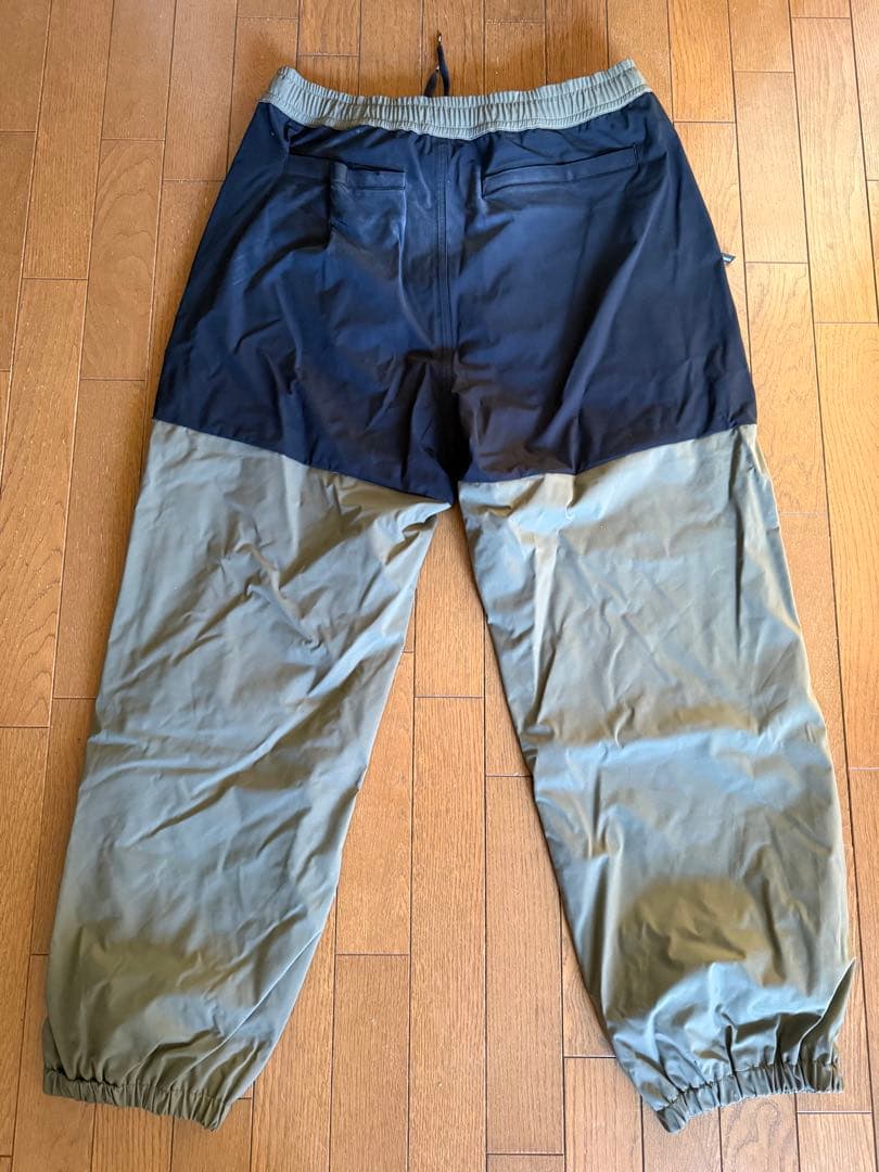 スノーボードウェア　カーキ　DC 上下セットL