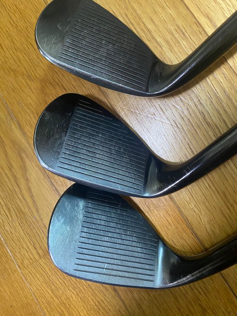 Vokey ボーケイ　コールドフォージドブラック3本セット