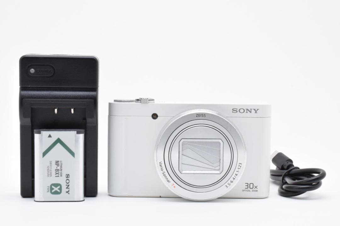 ★美品★ SONY Cyber-shot DSC-WX500 ホワイト 動作良好