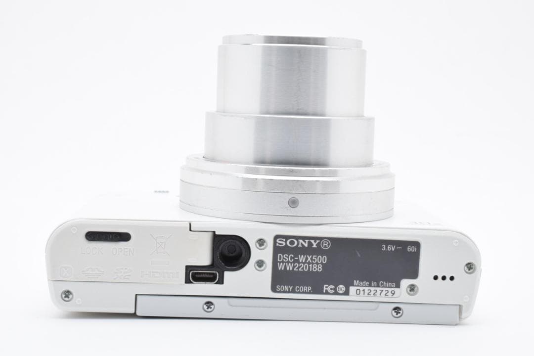 ★美品★ SONY Cyber-shot DSC-WX500 ホワイト 動作良好