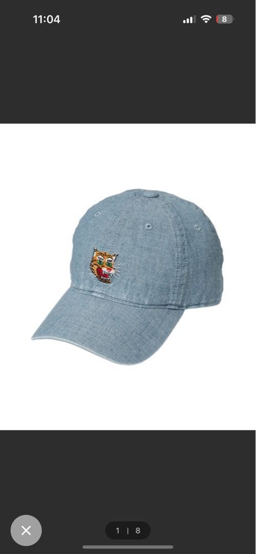 オニツカタイガー　キャップ