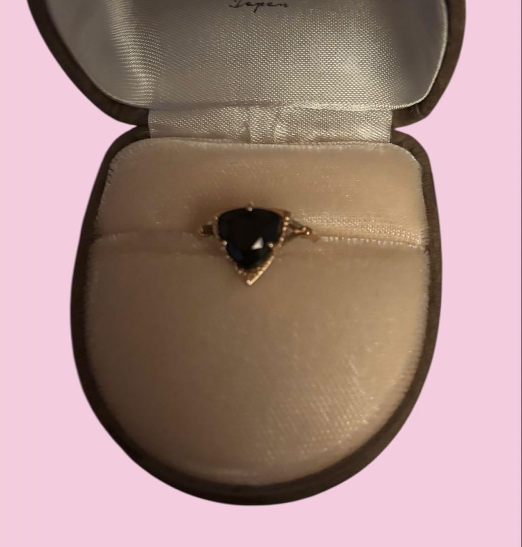 agete K10スピネルリング　#11