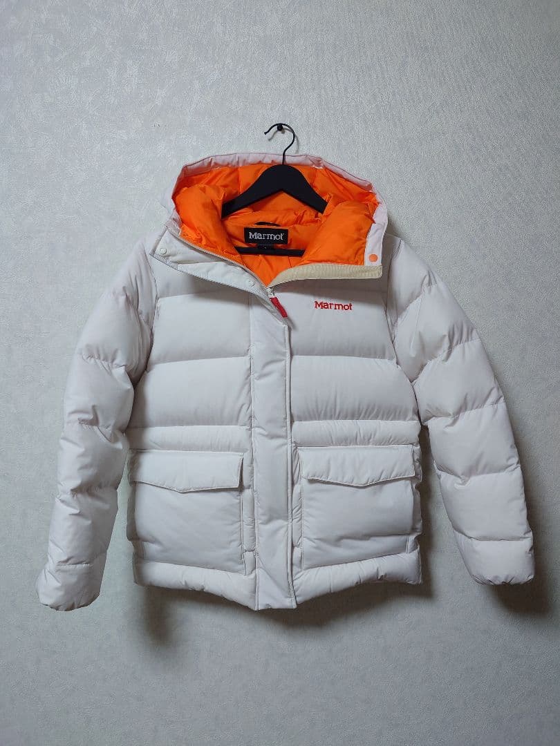 Marmot ホワイト 白 ダウンジャケット レディース S