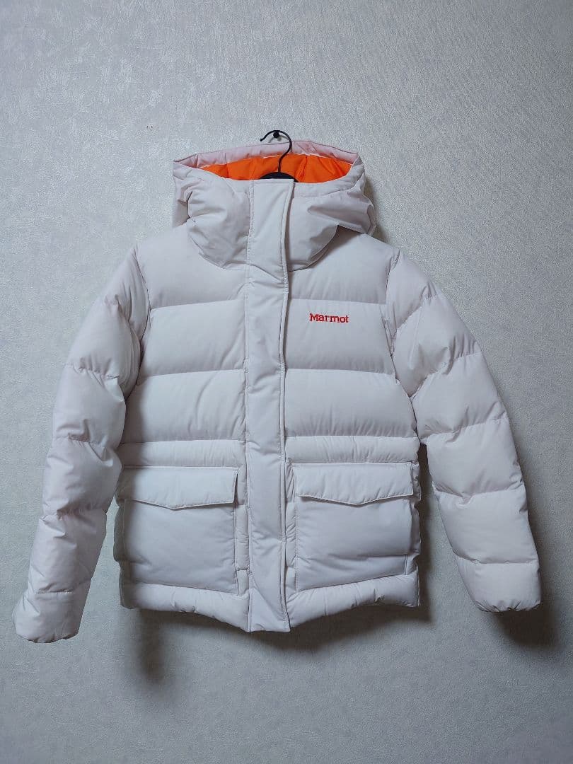 Marmot ホワイト 白 ダウンジャケット レディース S