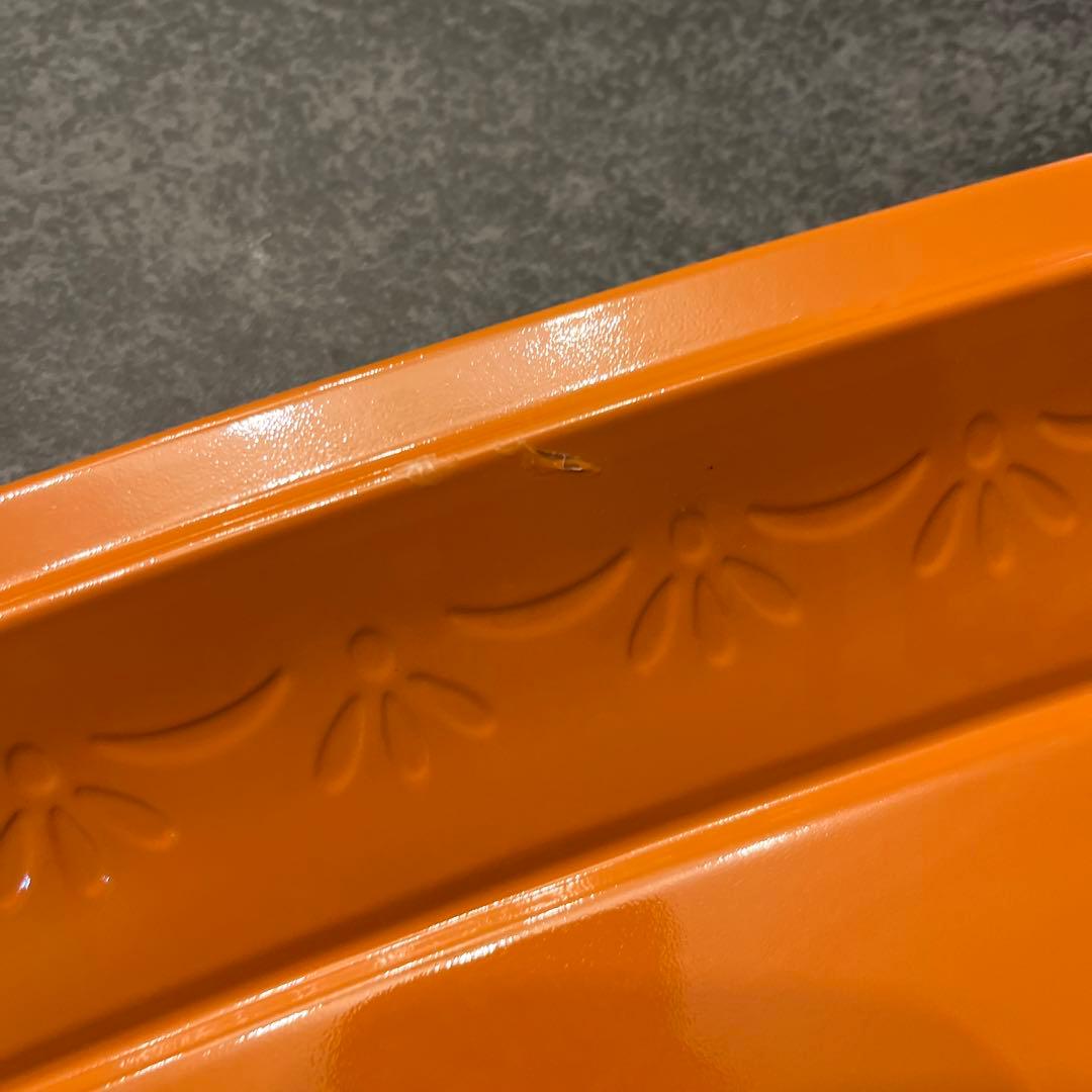 BRUNO ホットプレートグランデ　オレンジ　プレート3枚セット売り