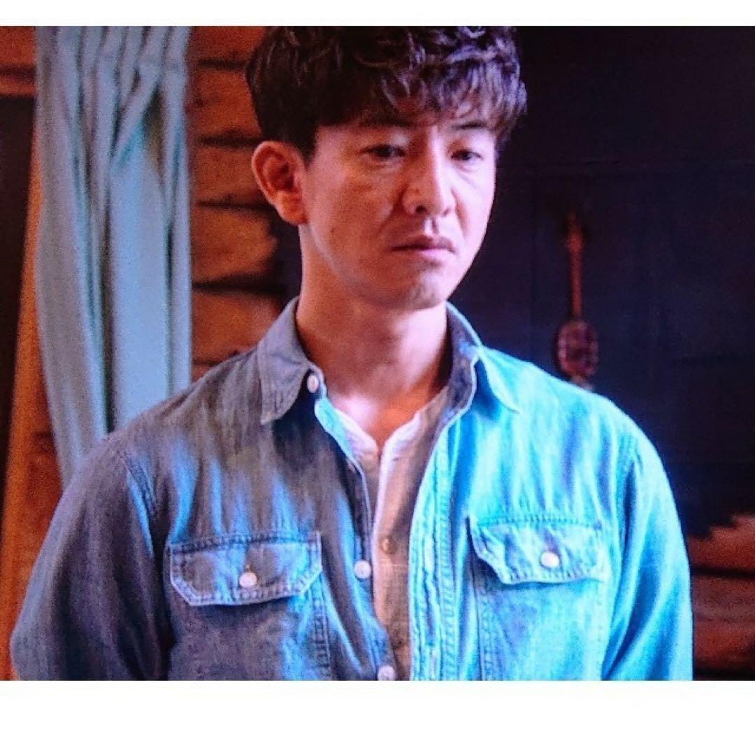 「サイズ誤記載だった為訂正」木村拓哉着用　RRL シャンブレーシャツ S