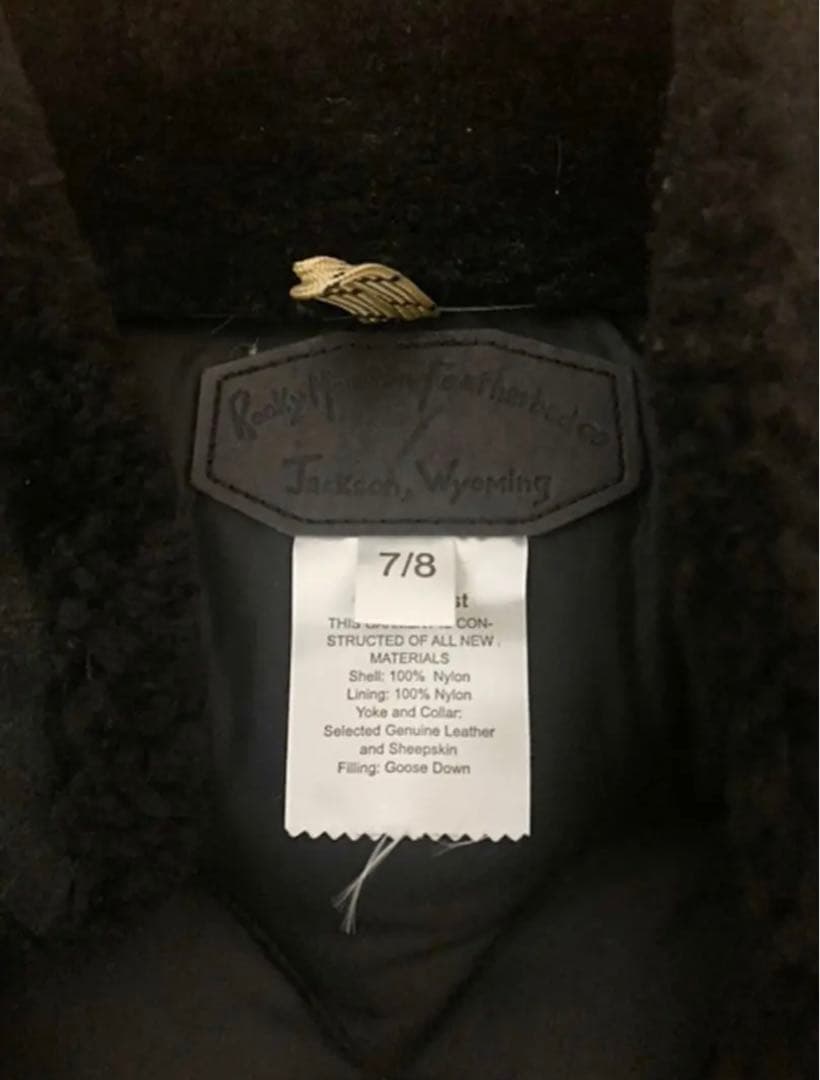 ロッキーマウンテンダウンベストRocky Mountain 黒