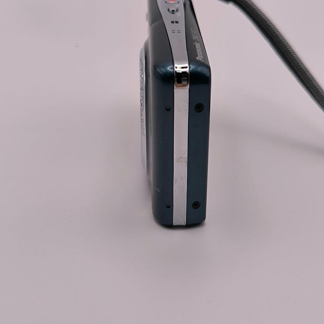 ケース付き美品　Panasonic LUMIX DMC-FX77 スエードブルー