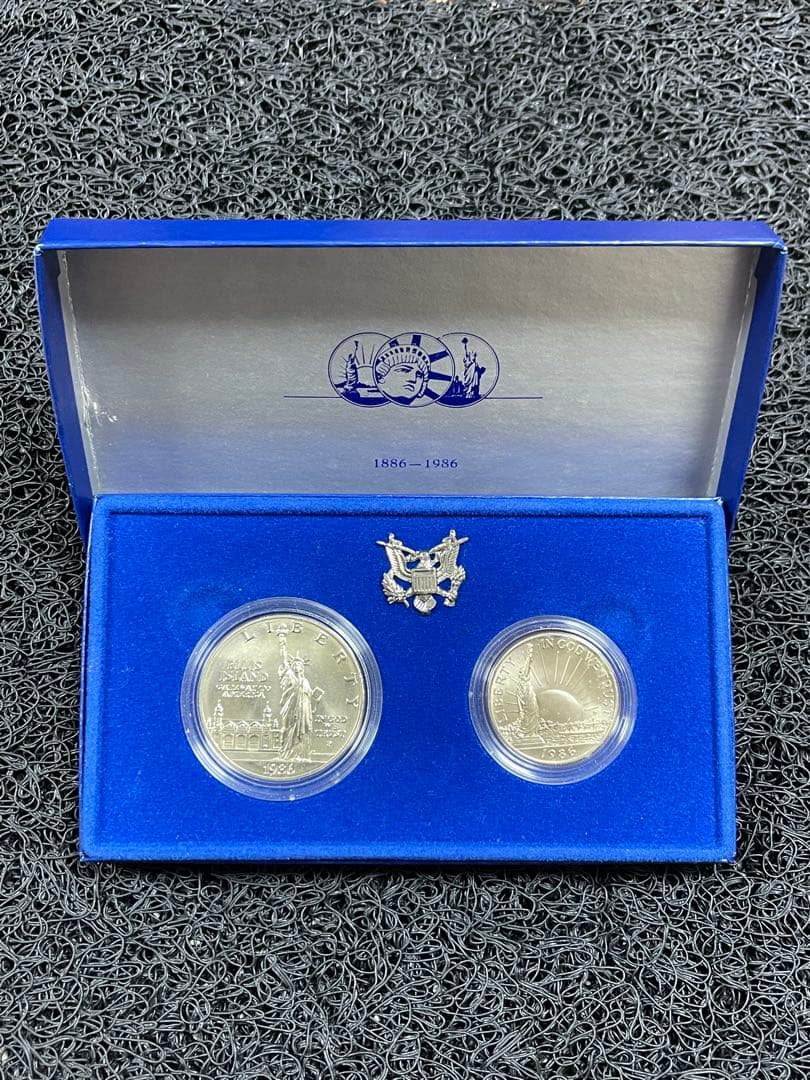 1986年 アメリカ 自由の女神 リバティ 2種セット100周年記念