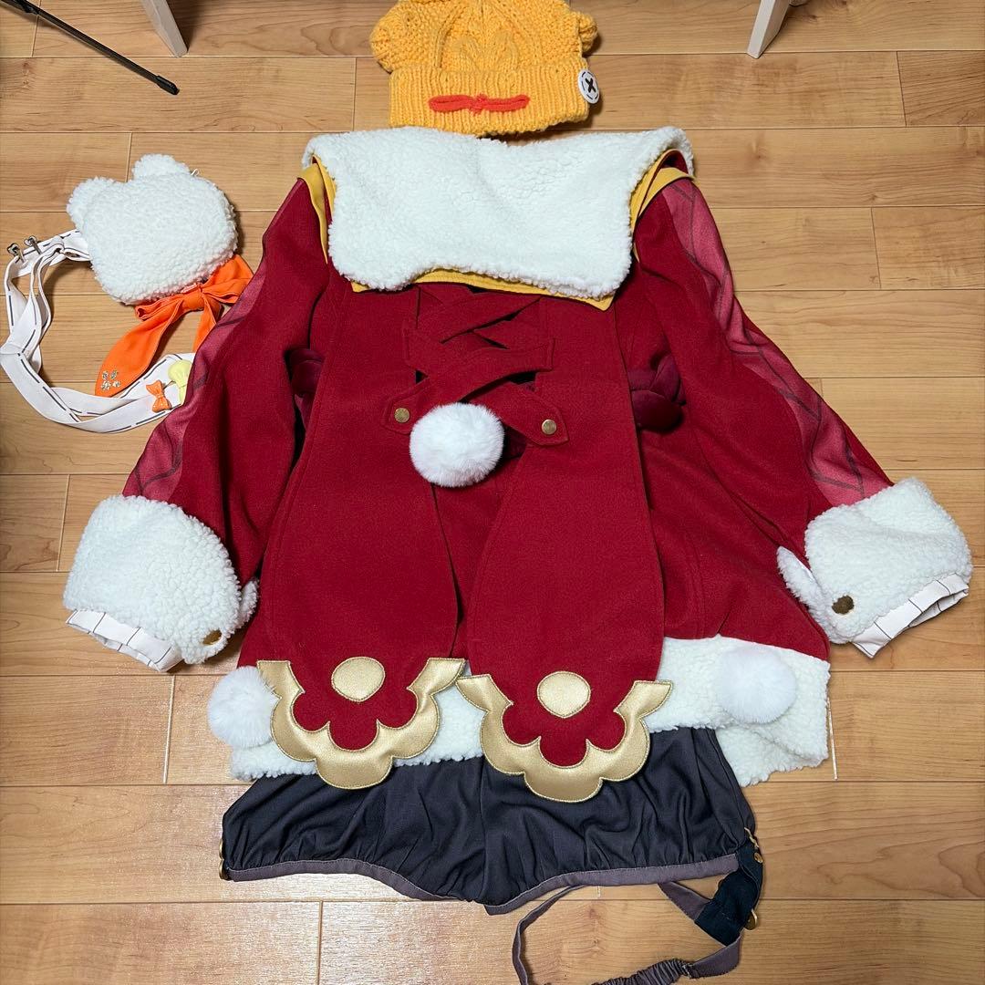 原神　香菱　海灯祭　大つごもりの歓声　コスプレ　衣装、ウィッグ、グゥオパァー