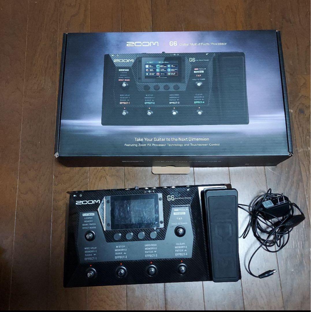 ZOOM G6 マルチエフェクター　BTA-1 セット