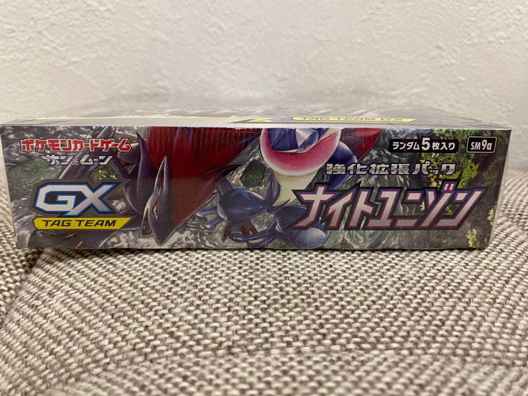 ポケモンカードゲーム　ナイトユニゾン　BOX　新品　未開封　シュリンク付き