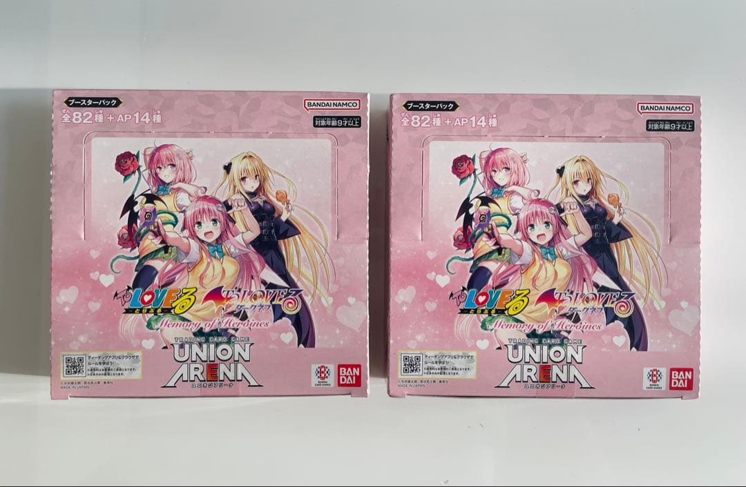 未開封 UNION ARENA ユニオンアリーナ 2BOX To LOVEる-