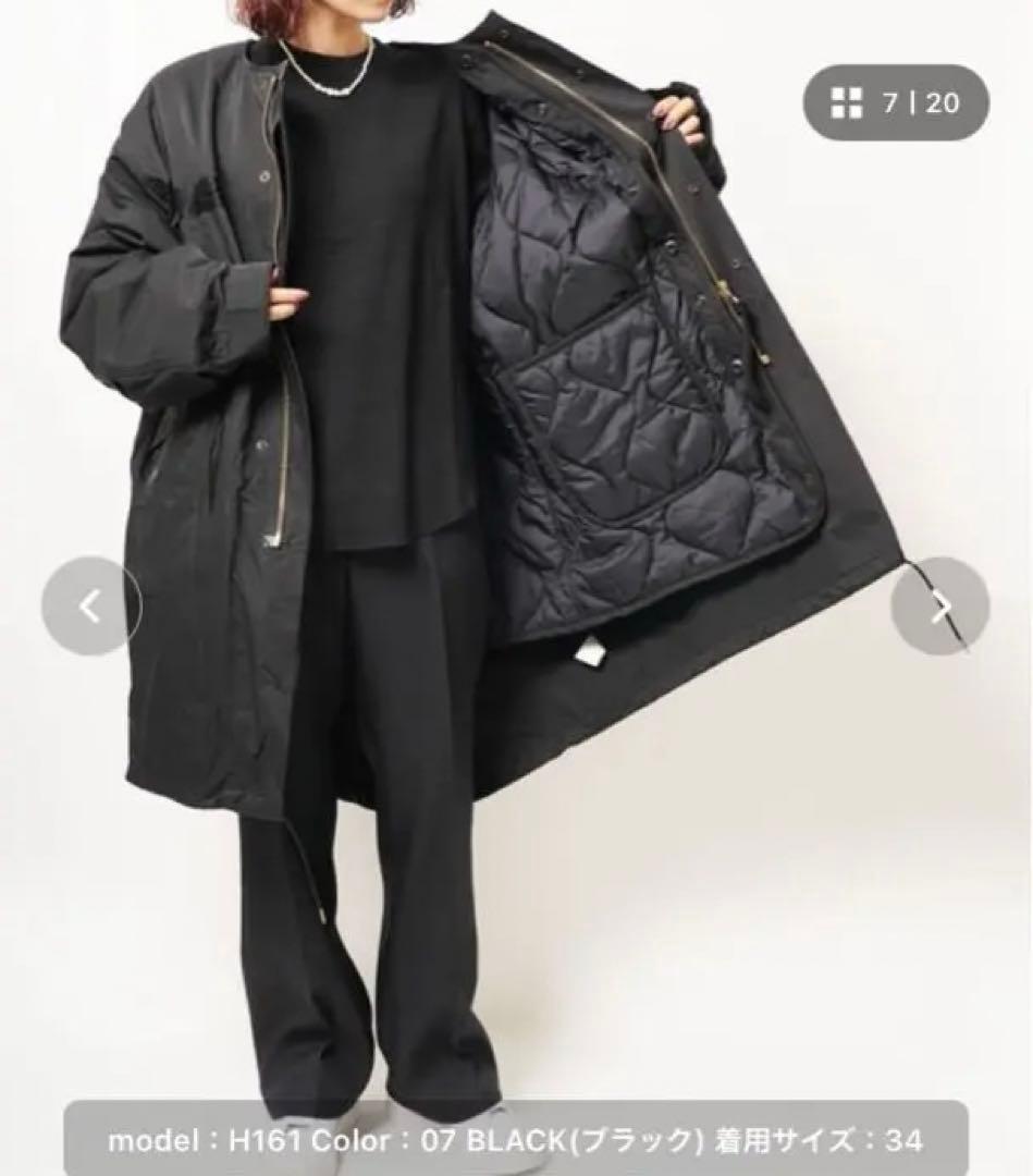 最終美品THE SHINZONE FIELD PARKA ブラック サイズ34