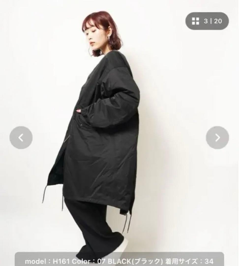 最終美品THE SHINZONE FIELD PARKA ブラック サイズ34