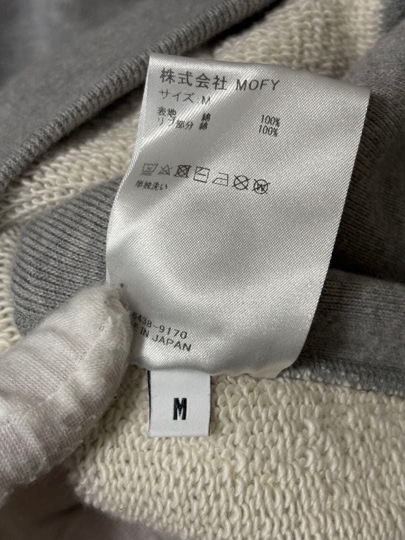 シークエル SEQUEL　ロゴ刺繍プルオーバーパーカー