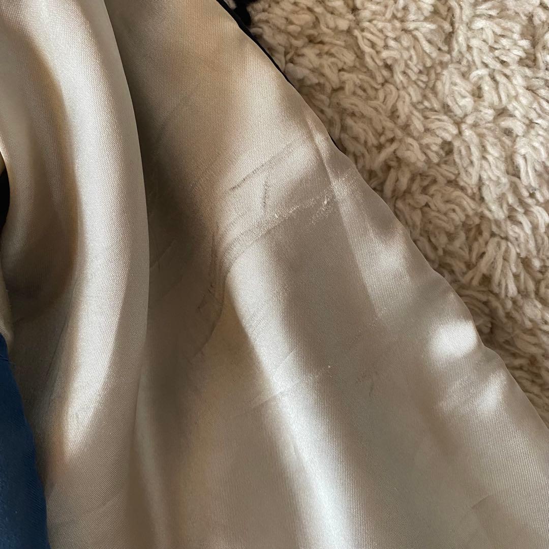 【古着】Japanise Traditional スカジャン　刺繍　 3L