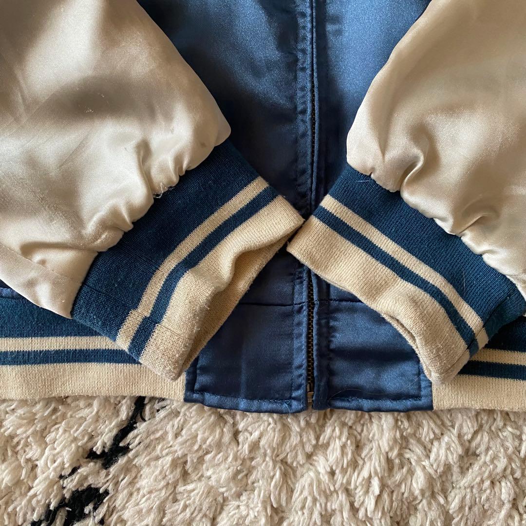 【古着】Japanise Traditional スカジャン　刺繍　 3L