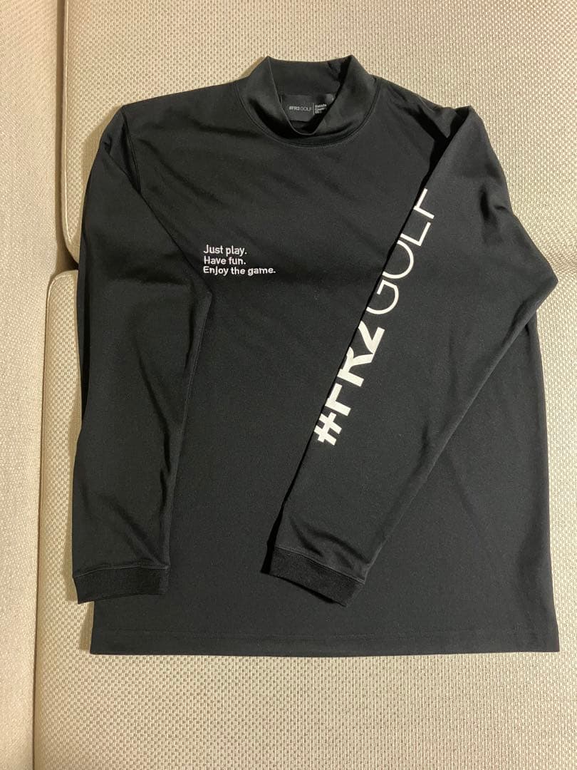 #FR2 GOLF 長袖 モックネック ブラック Mサイズ