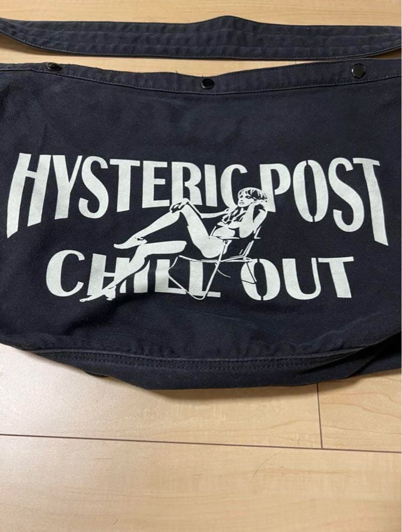 HYSTERIC POST メッセンジャーバッグ ブラック