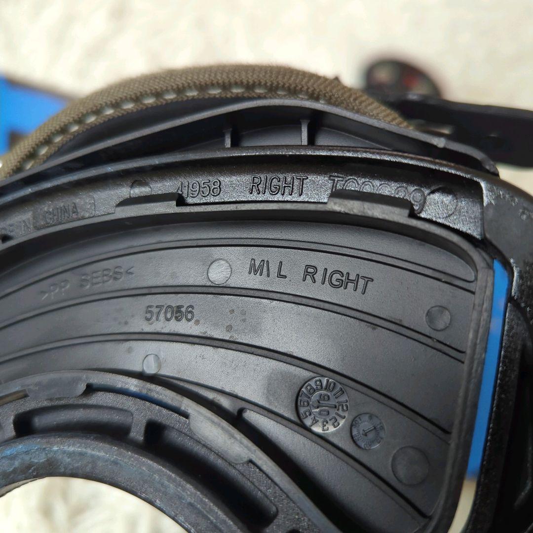 バートン カスタム スノーボード サロモン ビンディングセット 156cm