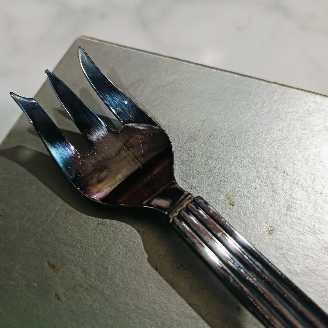 【新品】ジョージジェンセン　ベルナドッテフォーク6本セット箱付き