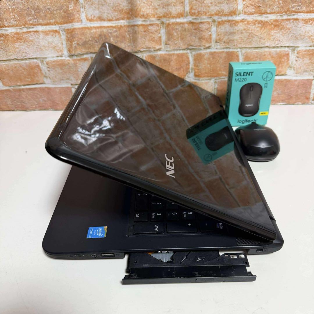 NECノート PC Webカメラ　SSDサクサク起動　Windows 11Pro