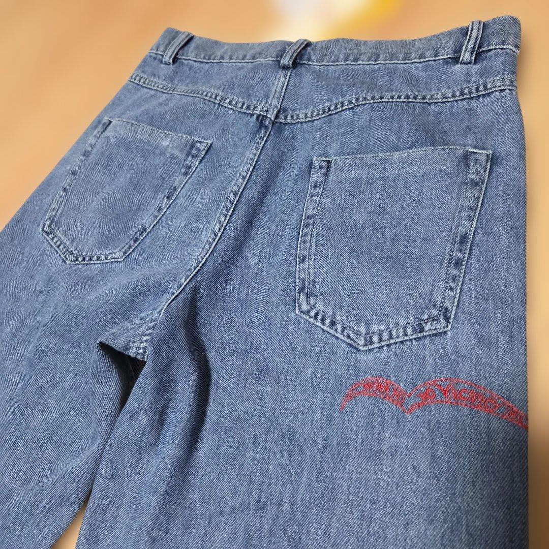 新品　MARNI 　ノーバカンシーイン　カラフルパッチワークデニムパンツ