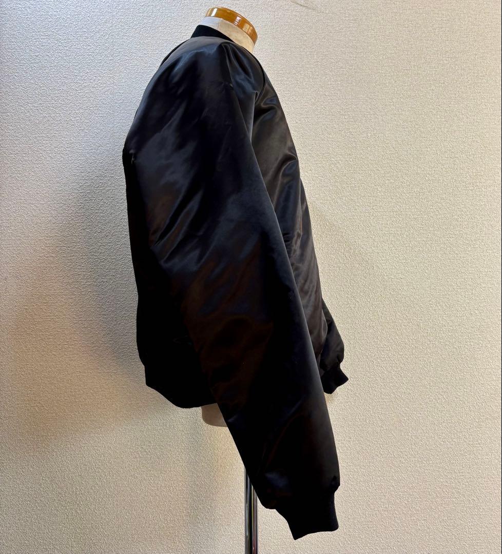 希少 90s USA製 チョークライン スタジャン XL セインツ ブラック 黒