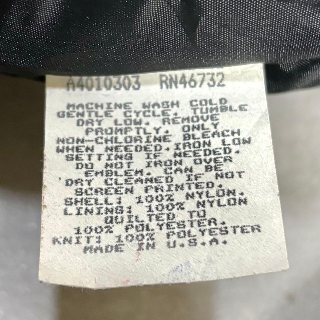 希少 90s USA製 チョークライン スタジャン XL セインツ ブラック 黒