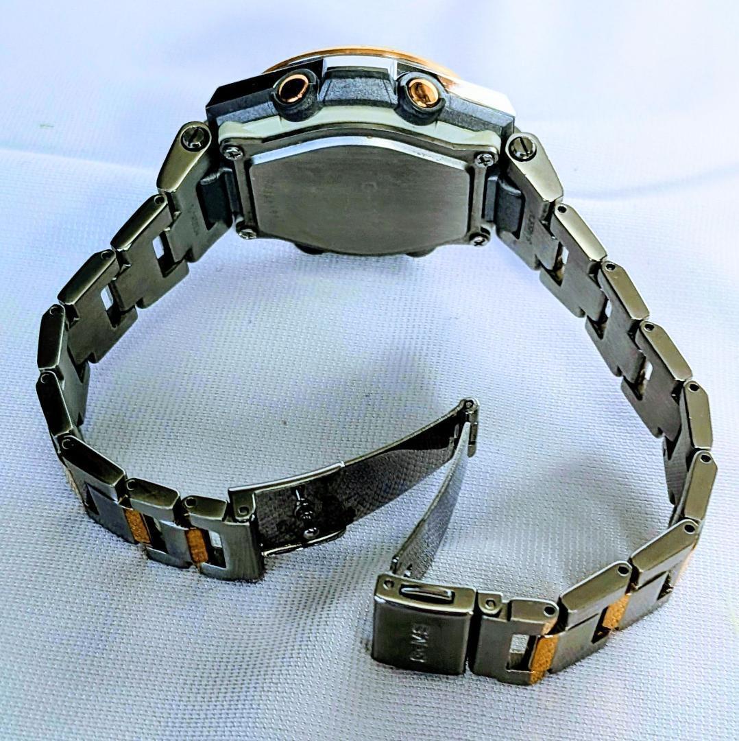 良品 カシオCASIOレディース腕時計ベビーGシルバー＆ゴールド タフソーラー