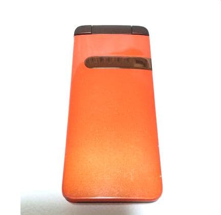 GRATINA KYY06 折りたたみ式携帯電話 オレンジ