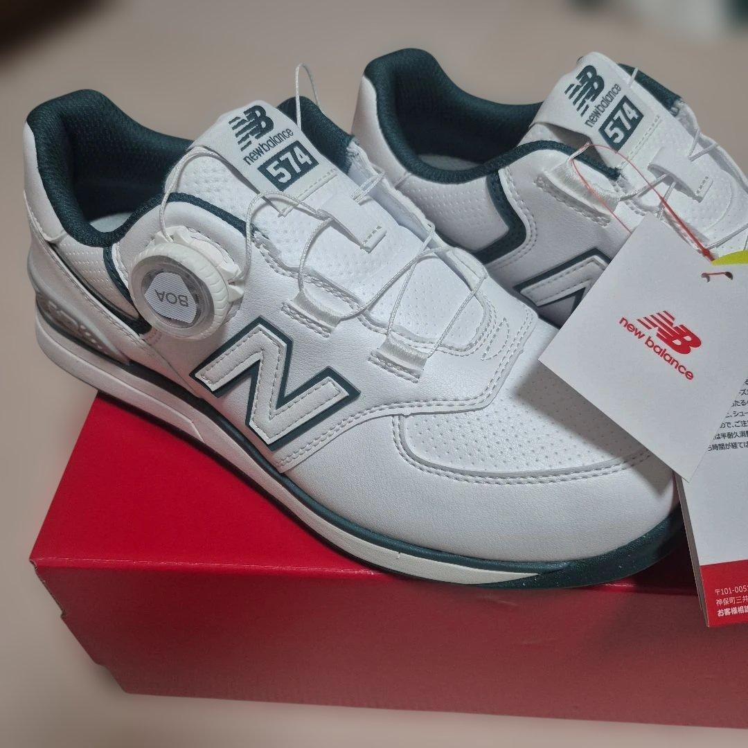 new balance 最新モデルゴルフシューズ22.5cm★新品★