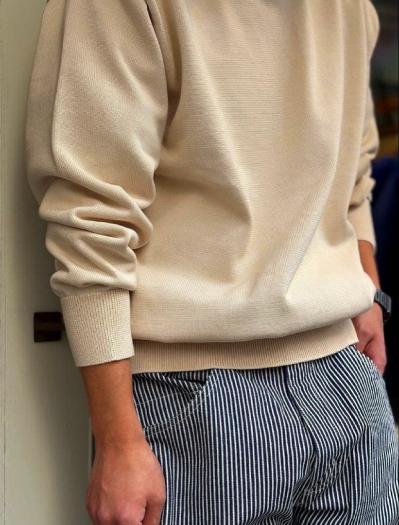 新品　Yonetomi / ヨネトミ　高級 セーター　ニット　日本製　サイズ４