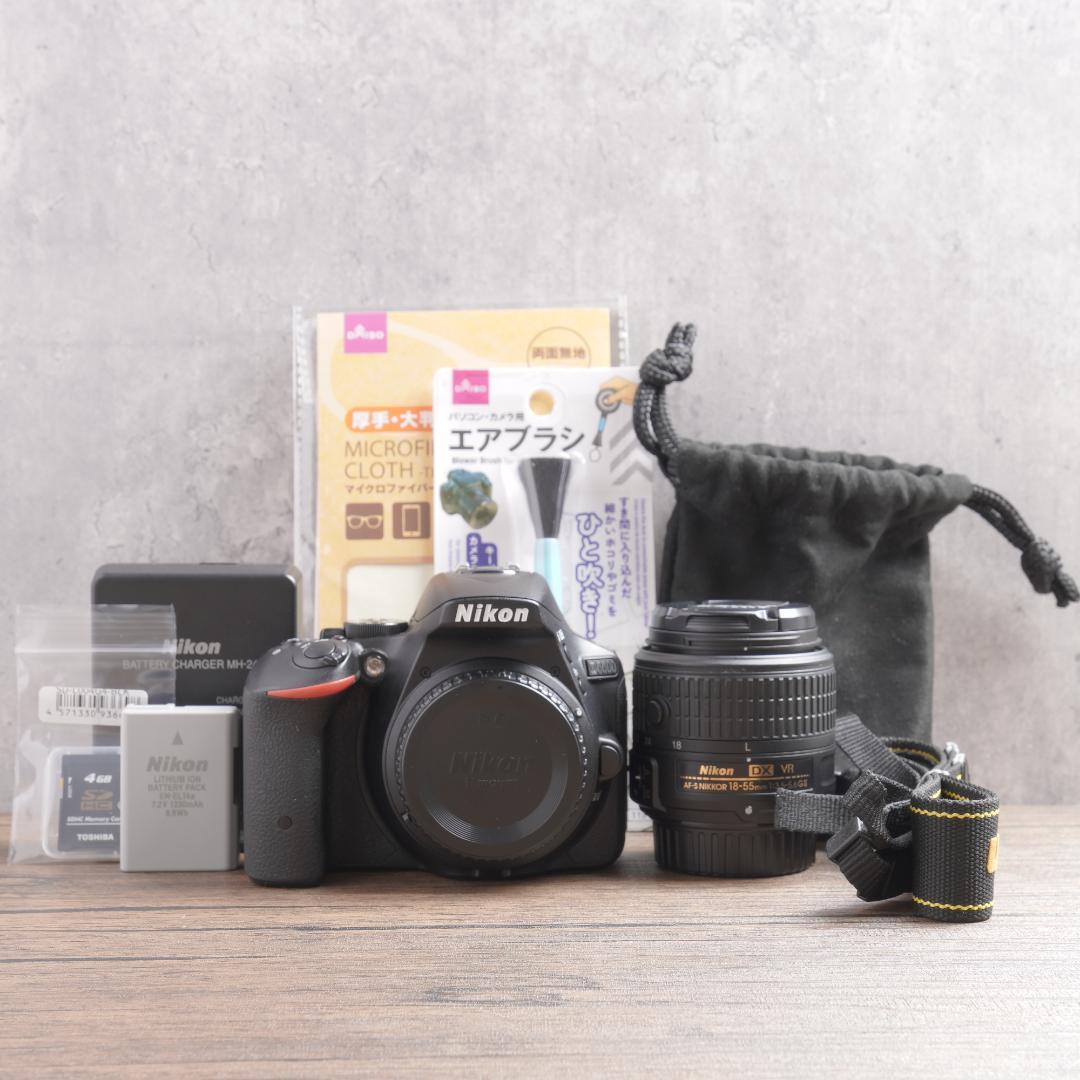 ✨ショット数5133回で美品✨自撮り✨Nikon D5500　965-1