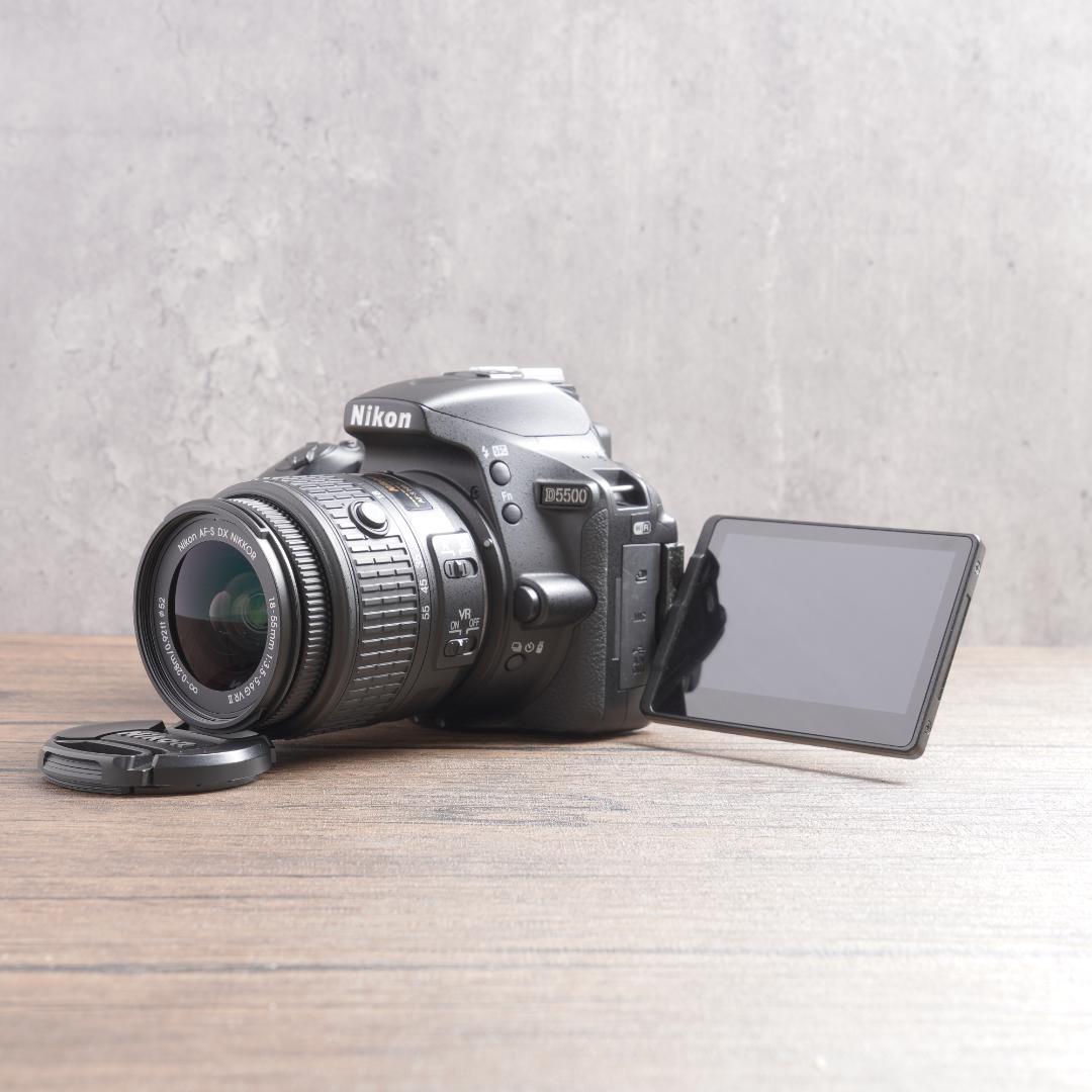 ✨ショット数5133回で美品✨自撮り✨Nikon D5500　965-1