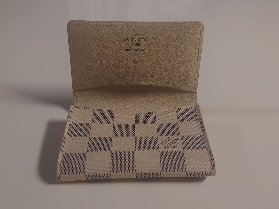 Louis Vuitton ダミエ アズール 名刺入れ カードケース●お値下げ●