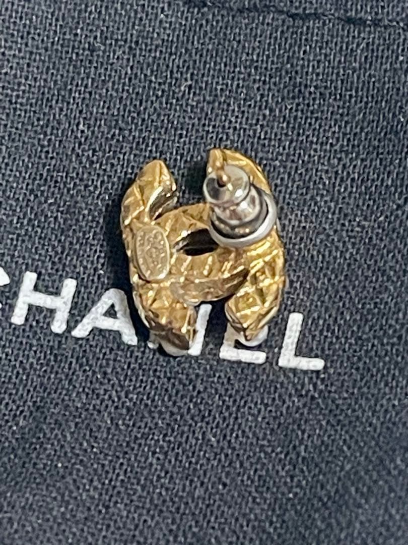 シャネル CHANEL ピアス パール ゴールド 2003年 秋コレクション