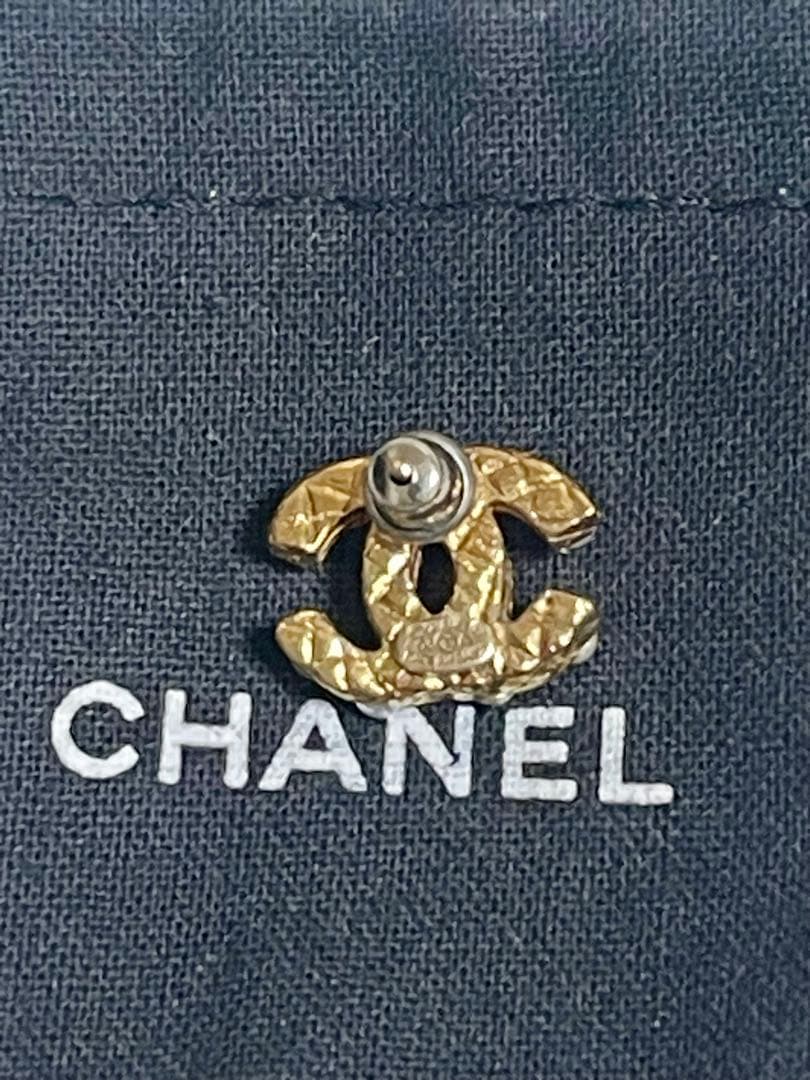 シャネル CHANEL ピアス パール ゴールド 2003年 秋コレクション
