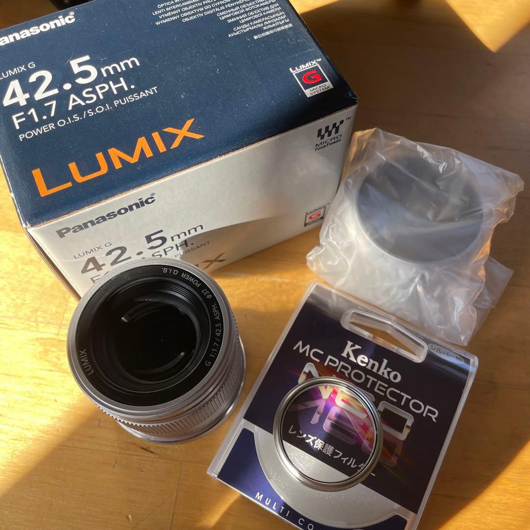 Panasonic 42.5mm F1.7 ASPH. レンズ