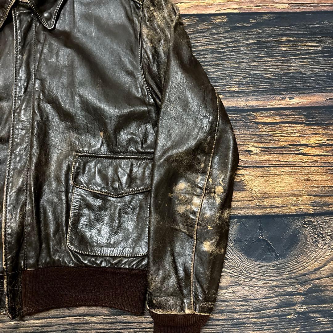 ジャケット・アウター VANSON / A-2 leather flight jacket