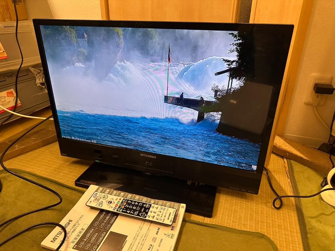 三菱 29型 テレビ Blu-ray&HDD内蔵 LCD-V29BHR4 超美品