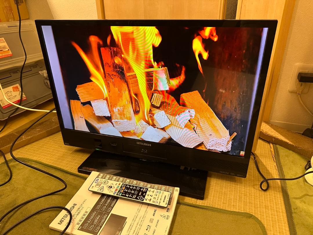 三菱 29型 テレビ Blu-ray&HDD内蔵 LCD-V29BHR4 超美品