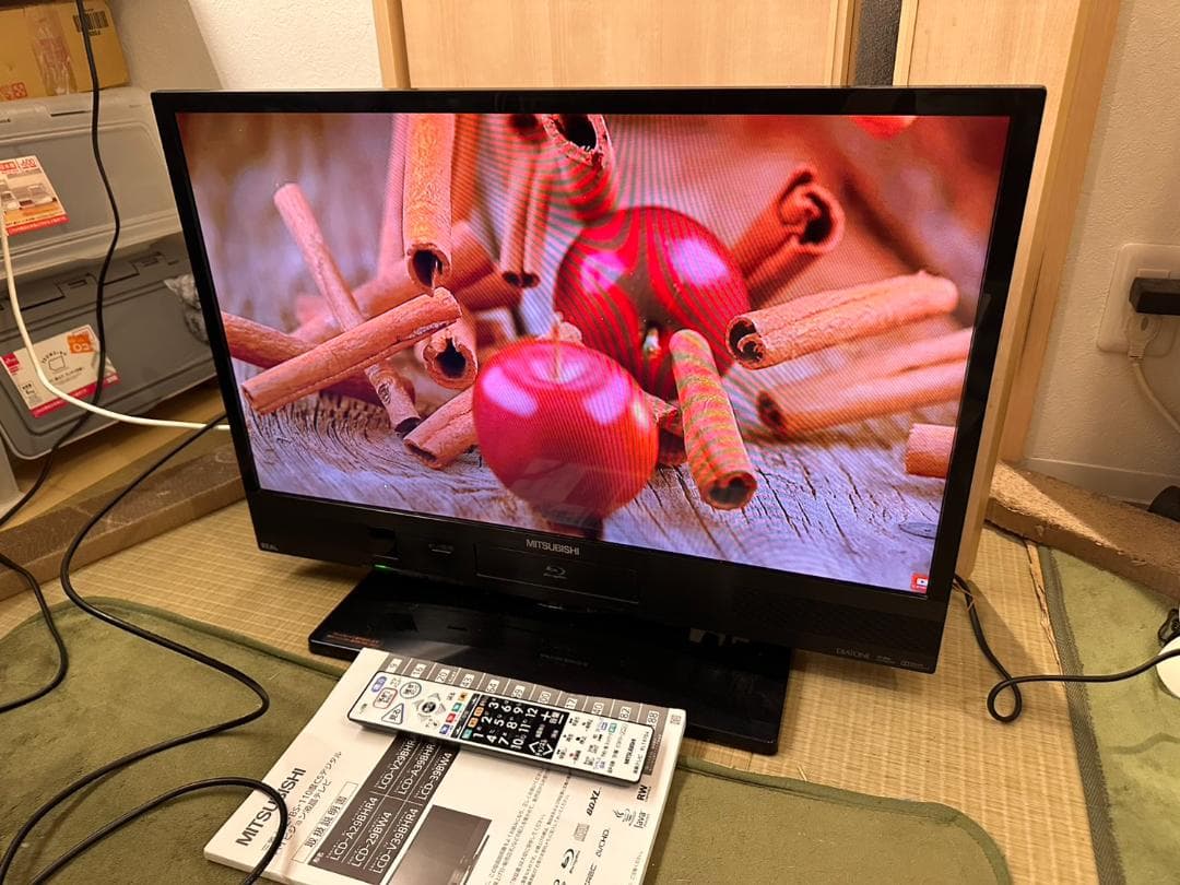 三菱 29型 テレビ Blu-ray&HDD内蔵 LCD-V29BHR4 超美品