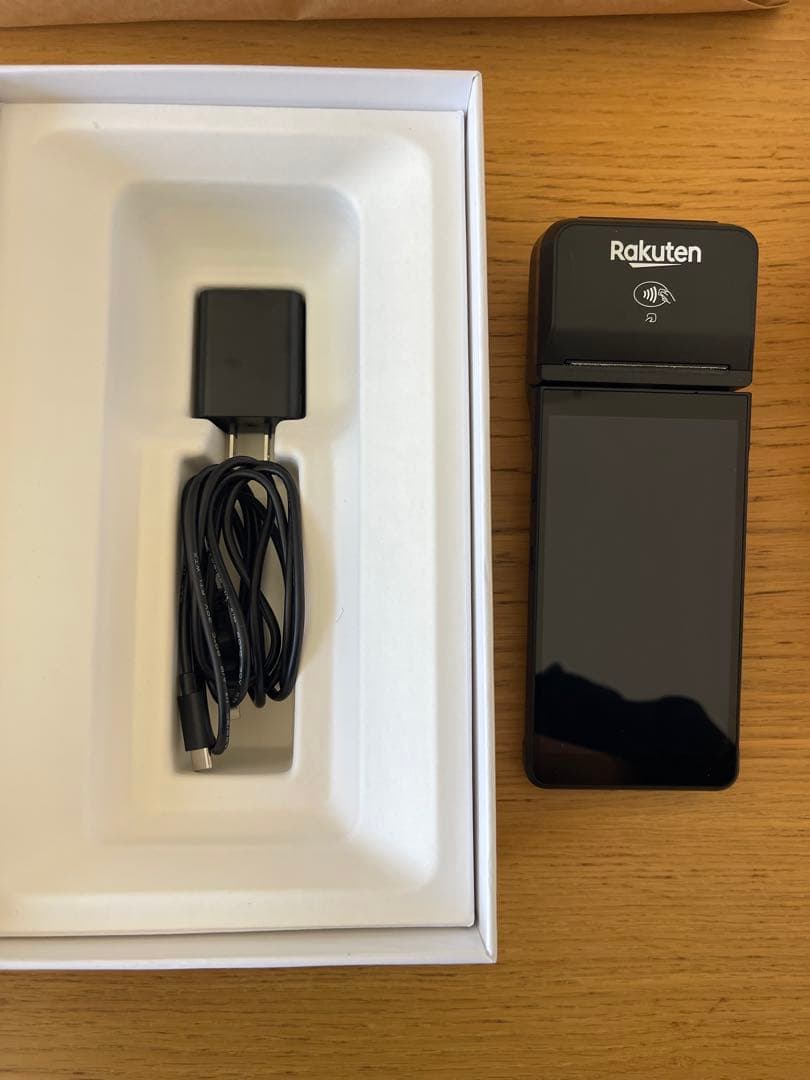 【美品】楽天ペイターミナル　ブラック　プリンター一体型