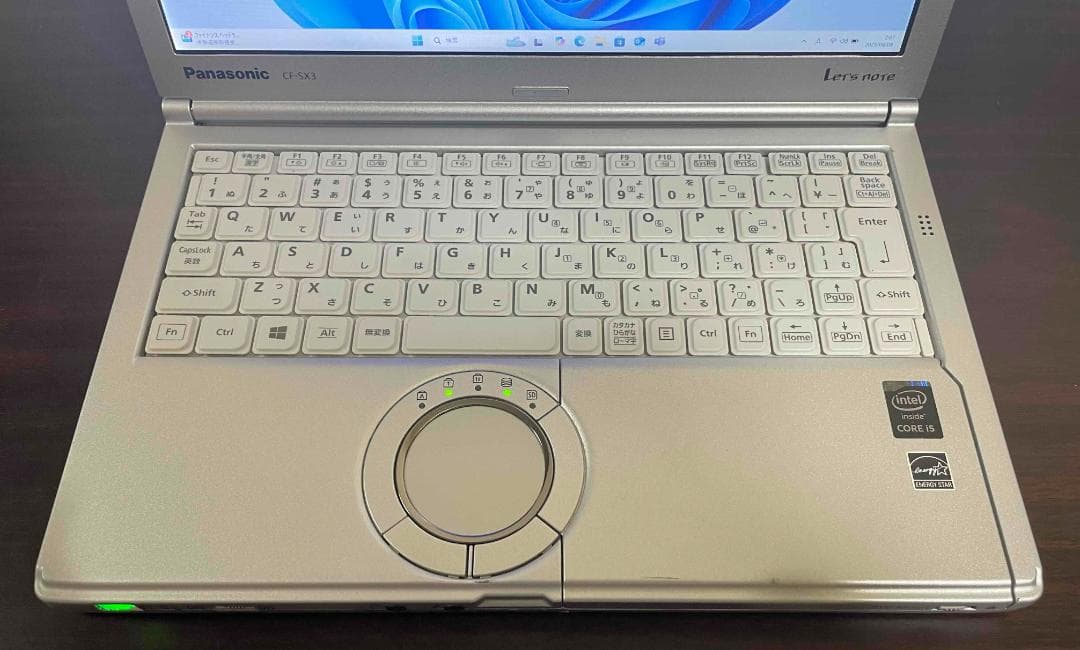 Win11搭載 CF-SX3 メモリ8GB SSD256GB 純正ACアダプタ有
