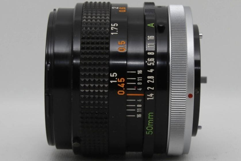 キャノン Canon FD 50mm F/1.4 SSC MF標準レンズ