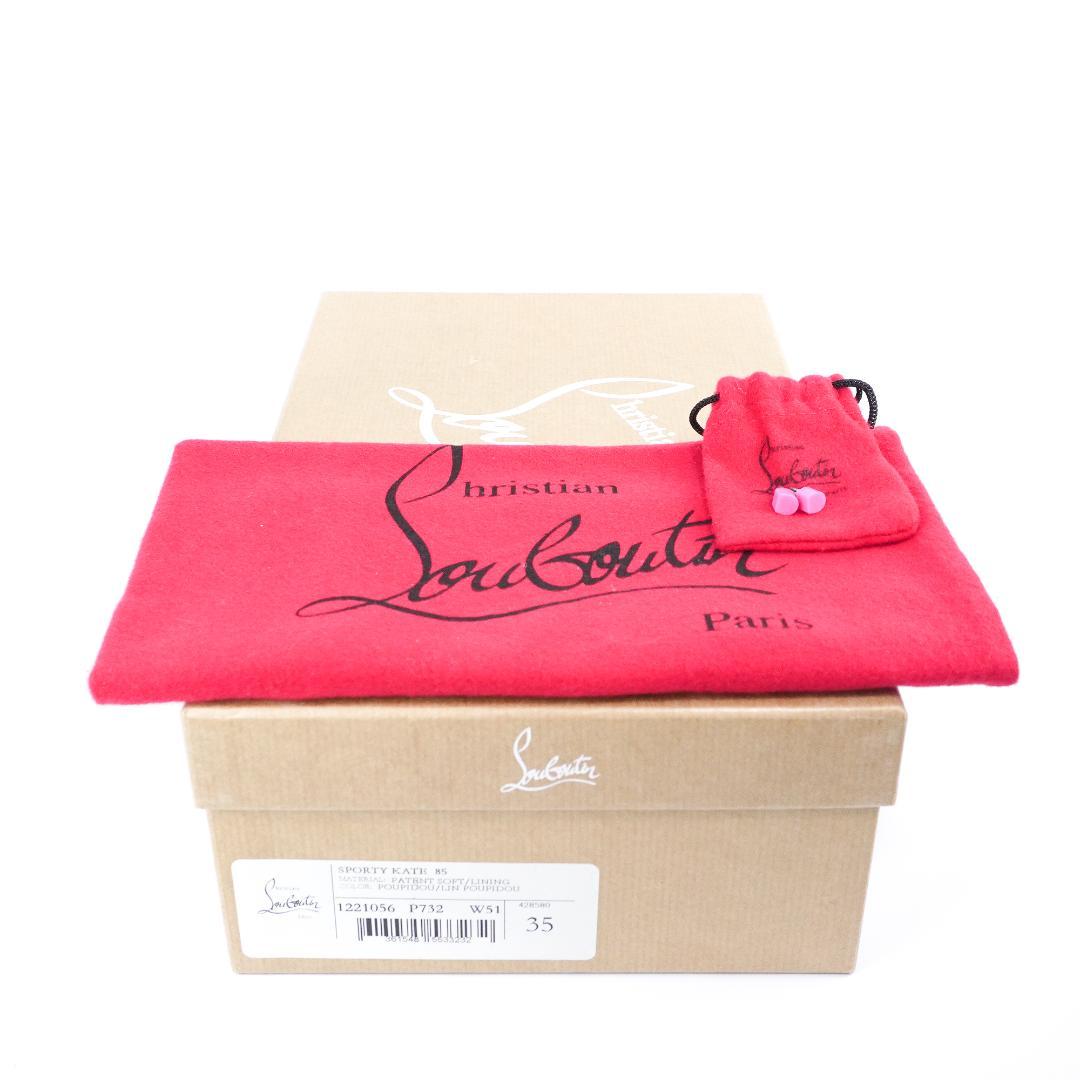 EU35 クリスチャン ルブタ SPORTY KATE 85 ピンク 278A